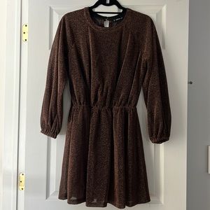 Metallic Holiday Dress